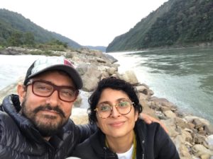 Aamir khan with wife 