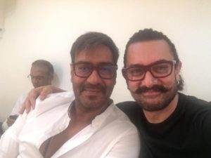 Aamir khan with ajay