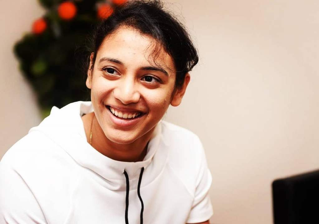 Smriti Shriniwas ManSmriti Shriniwas Mandhana - (born 18 July 1996) is an Indian cricketer who plays for the Indian womens national team. In June 2018, the Board of Control for Cricket in India (BCCI) named her as the Best Womens International Cricketer. In December 2018, the International Cricket Council (ICC) awarded her with the Rachael Heyhoe-Flint Award for the best female cricketer of the year. She was also named the ODI Player of the Year by the ICC at the same timet Award for the best female cricketer of the year. She was also named the ODI Player of the Year by the ICC at the same time