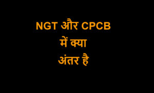 Read more about the article NGT और CPCB  में क्या अंतर है !!
