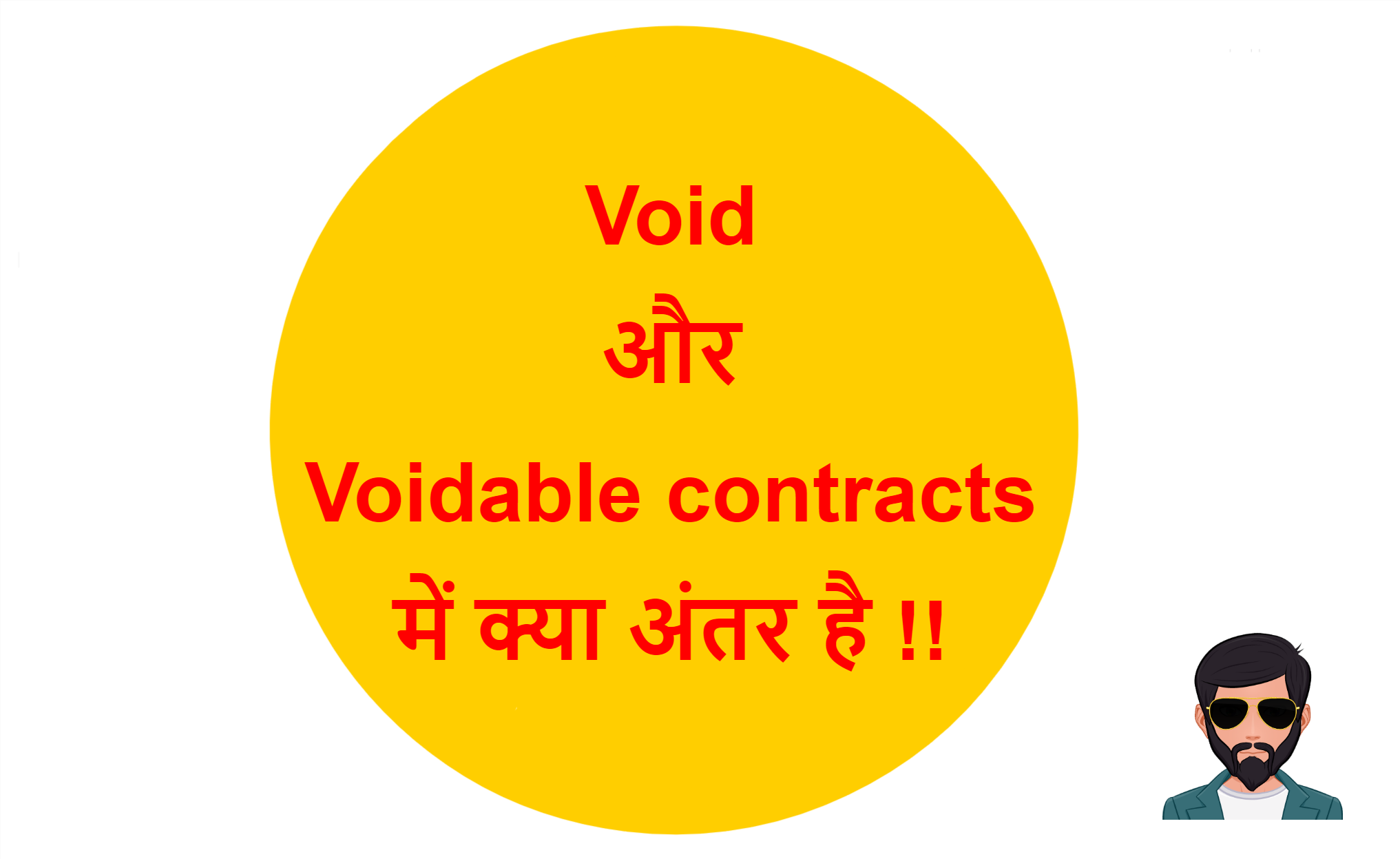You are currently viewing Void और Voidable contracts में क्या अंतर है !!