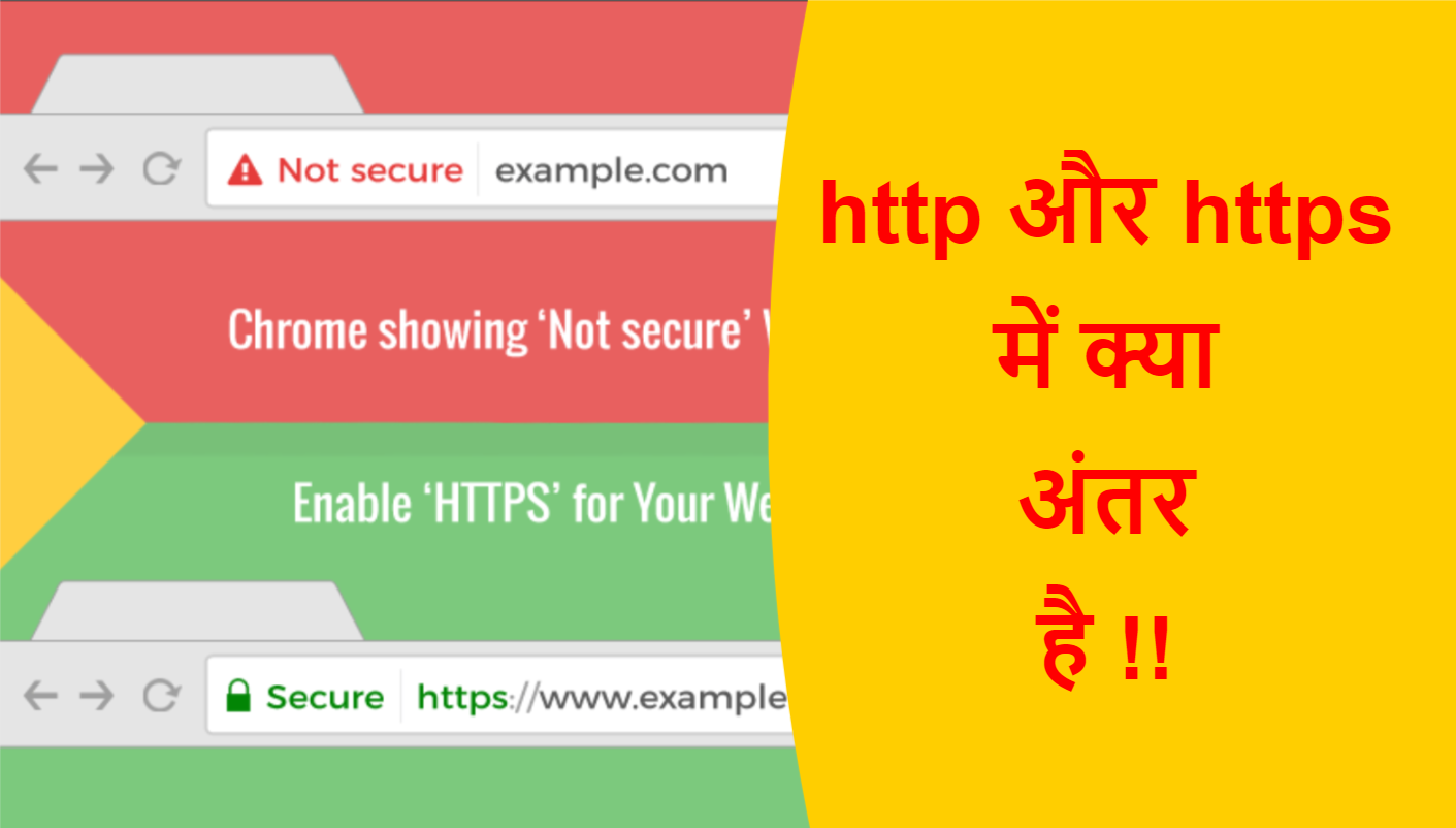 You are currently viewing http और https में क्या अंतर है !!