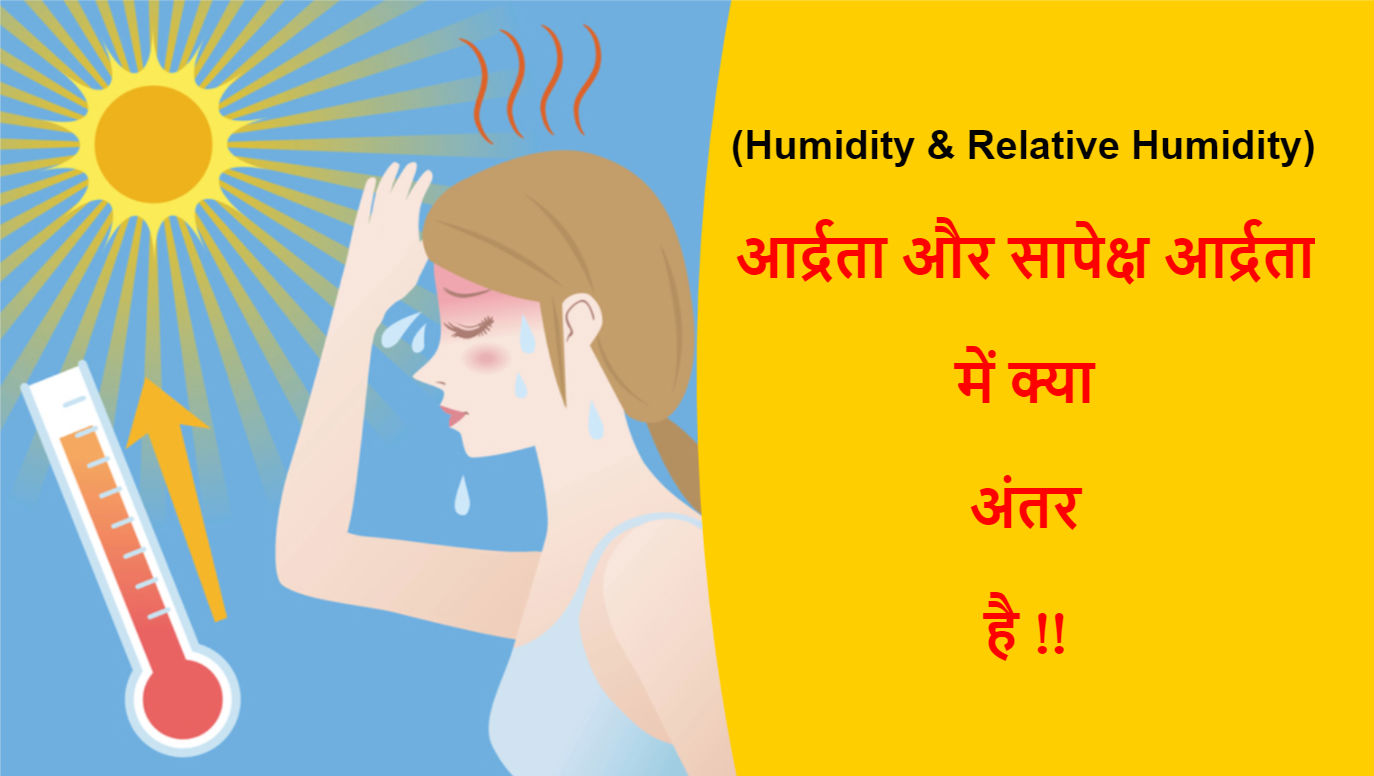 Read more about the article (Humidity & Relative Humidity) आर्द्रता और सापेक्ष आर्द्रता में क्या अंतर है !!