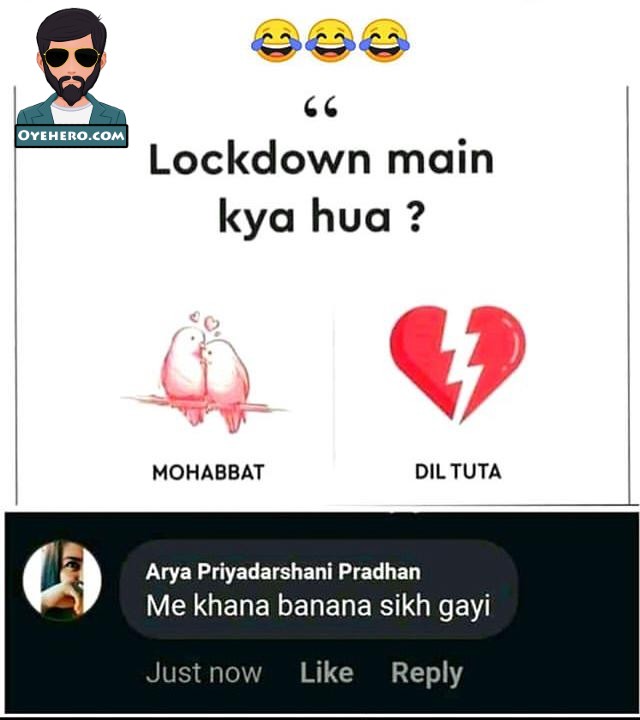 lockdown memes jokes images in hindi